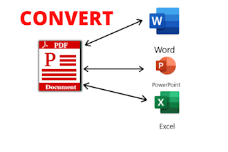 convert scanned pdf into word and excel