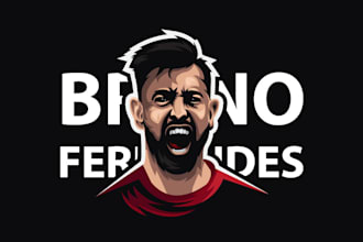 do simple minimalist vector portrait avatar of your photo