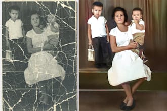 restore old photos fix and colorize old photos