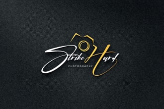 design photography logo watermark or signature