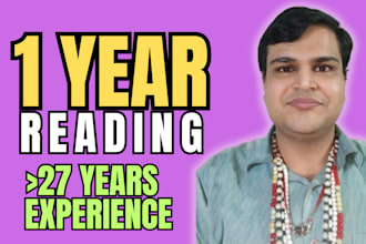 predict next 12 months for you using vedic astrology
