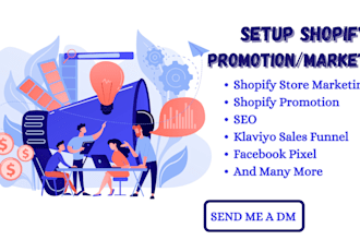 do shopify promotion,marketing for your store