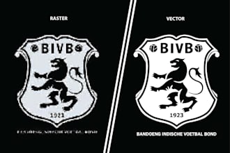 vector tracing, vectorize, redraw, edit your logo to vector