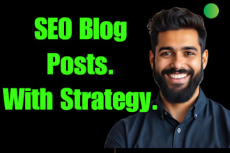 be your blog strategist and SEO blog writer