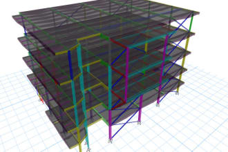 design steel and concrete structures in etabs, sap and midas