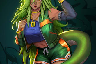 do a portrait of your character