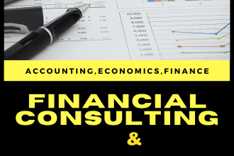 做财务分析，经济学，金融和会计相关任务