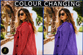 do color change and color correction in any photo