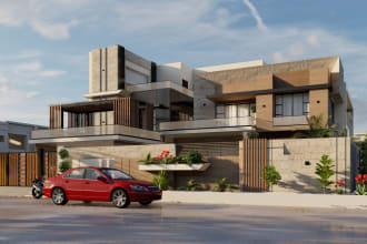 design exterior, interior 3d modeling,rendering architectural animation