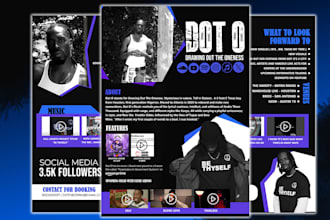 do rap artist press kit, media kit, epk, speaker one sheet