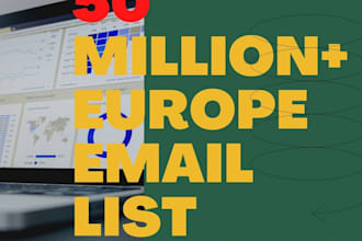 deliver europe country emails for marketing