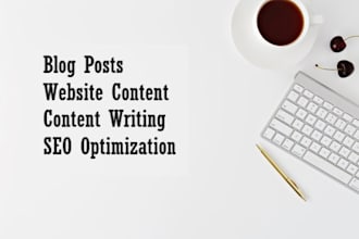 write blogs and website contents