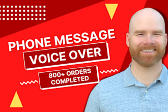 record a voicemail, IVR, or on hold greeting