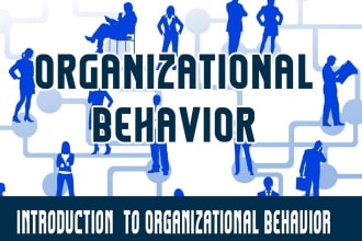 virtually give the best assistance about organizational behavior and hrm courses