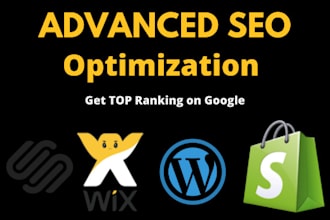 do wordpress, shopify, squarespace, wix and weebly SEO