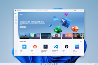 develop custom windows application