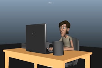do 3d character rigging and animation