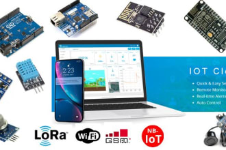 code your arduino, nodemcu project for you