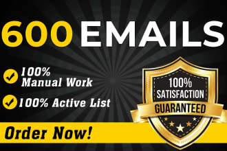 find niche targeted emails list
