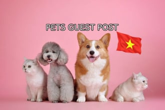 publish a guest post and PR on my pet blog with high traffic in vietnam