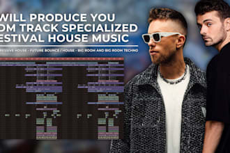 produce edm track specialized progressive house and big room