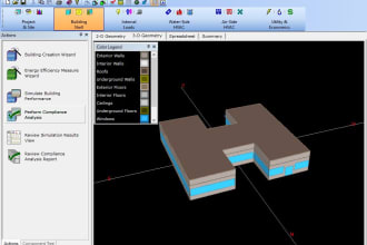 do hvac design and building energy modeling on equest and hap