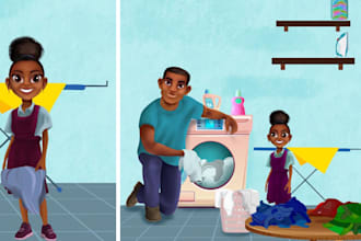 illustrate african american childrens book illustration