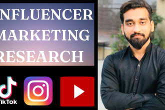 research influencer in any niche, influencer marketing