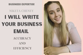 professionally write a letter, email, or document