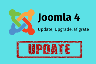 update upgrade migrate joomla version to 4,5