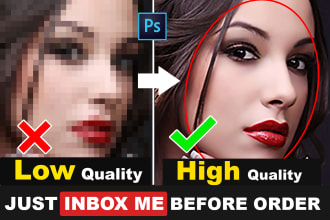 enhance, restore, improve and upscale low quality images