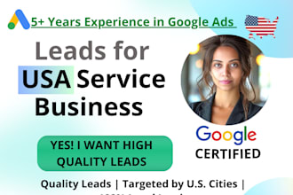 generate high quality leads using google ads service