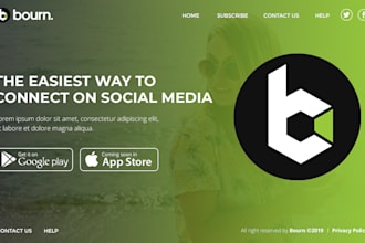 design a creative and professional web design