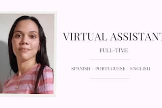 be your full time bilingual virtual assistant