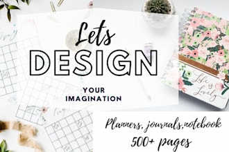 design a professional daily, weekly, and monthly planner