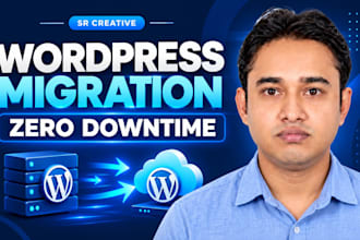 migrate wordpress website to new host or domain