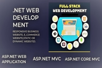 make asp dot net, asp dot net mvc web application