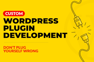 develop custom wordpress plugin