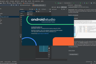 develop android app with kotlin java and firebase sqlite on android studio