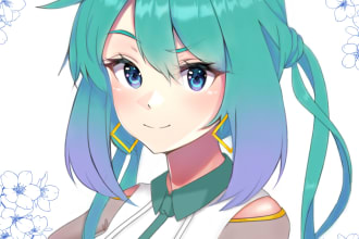 do anime, cartoon, semi realistic, stylized character design