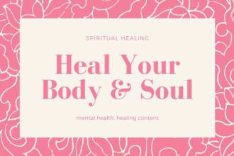 write compelling mental health, spiritual healing content, blog post and article