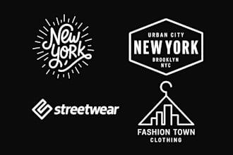 design luxury urban streetwear logo for clothing brand