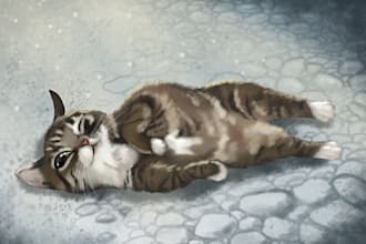 draw cute animals in my style