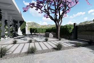 design your landscape 2d and 3d and rendering