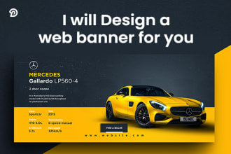 design professional web banner, slider, social media cover