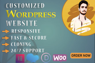 build divi wordpress website using divi theme