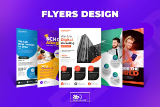do real estate professional corporate flyer brochures design