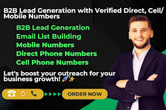 direct phone numbers, mobile numbers and b2b lead generation