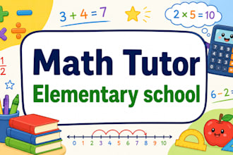 be online math tutor for elementary school