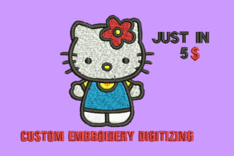 do embroidery digitizing into dst